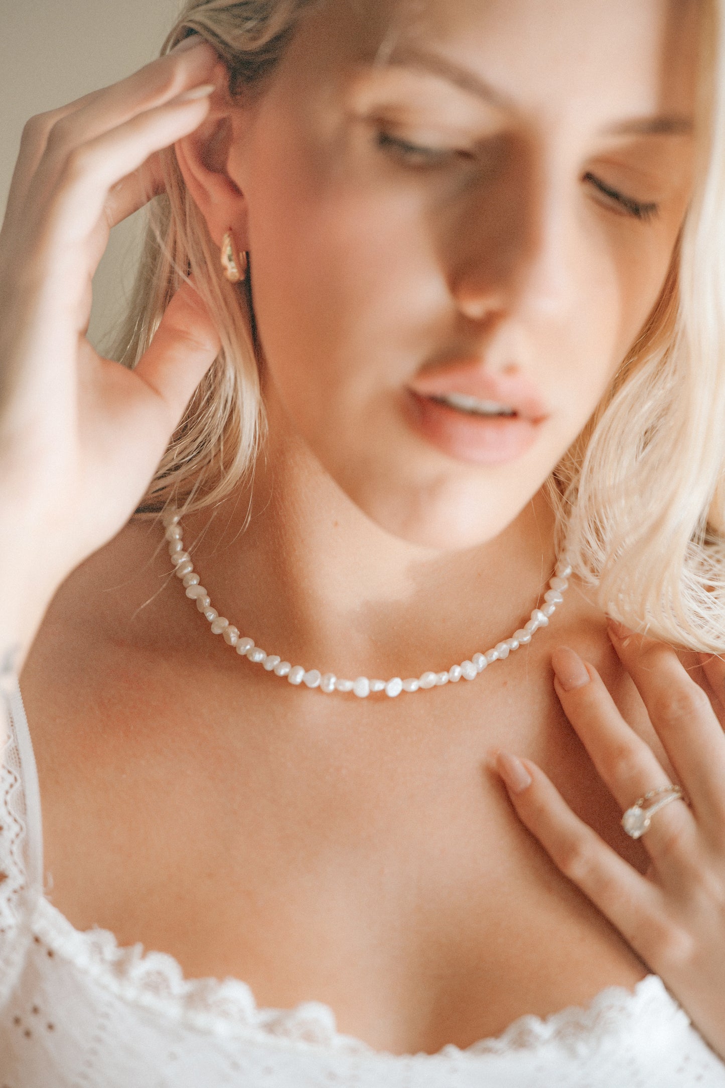 The Cora Natural Pearl Necklace