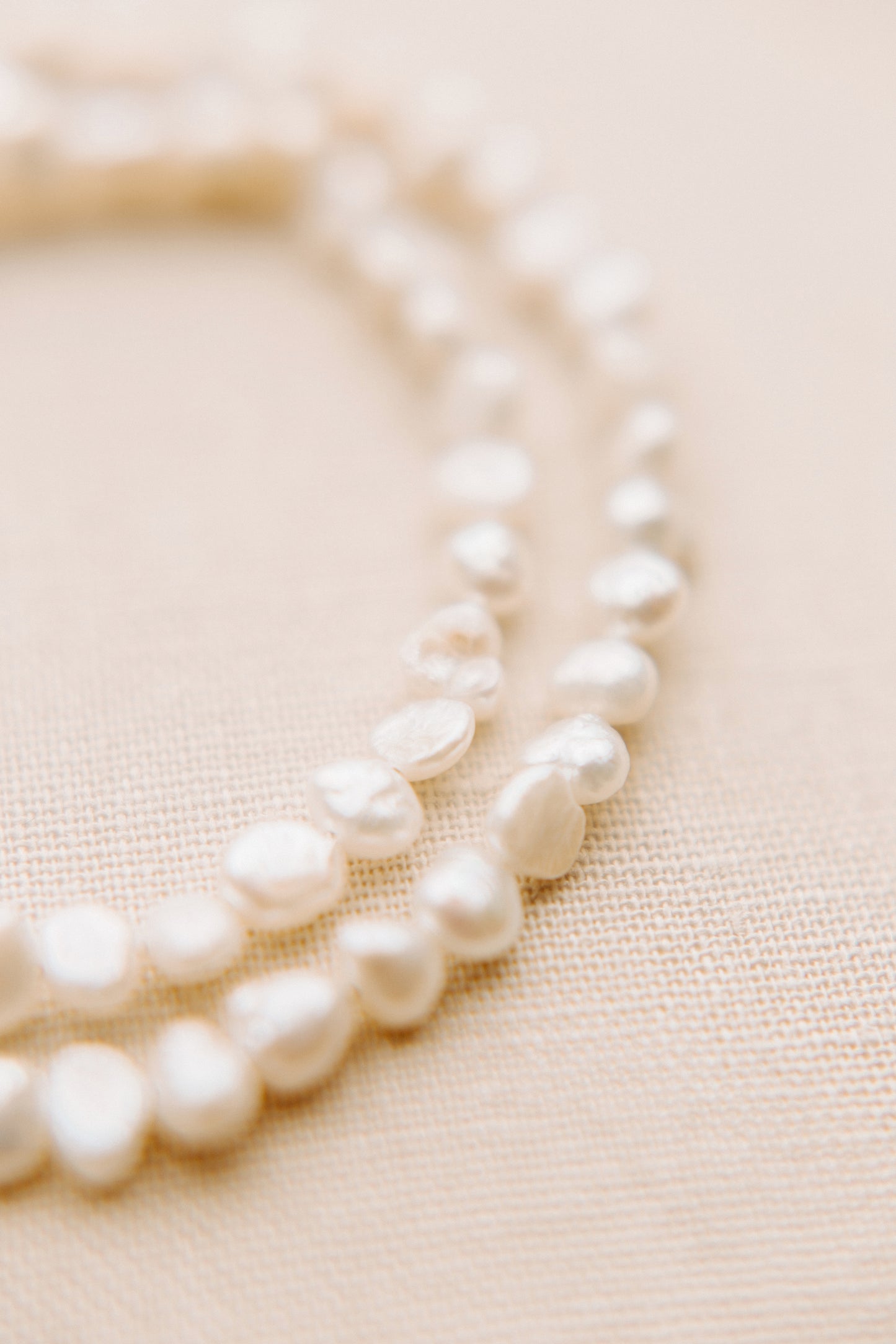 The Cora Natural Pearl Necklace