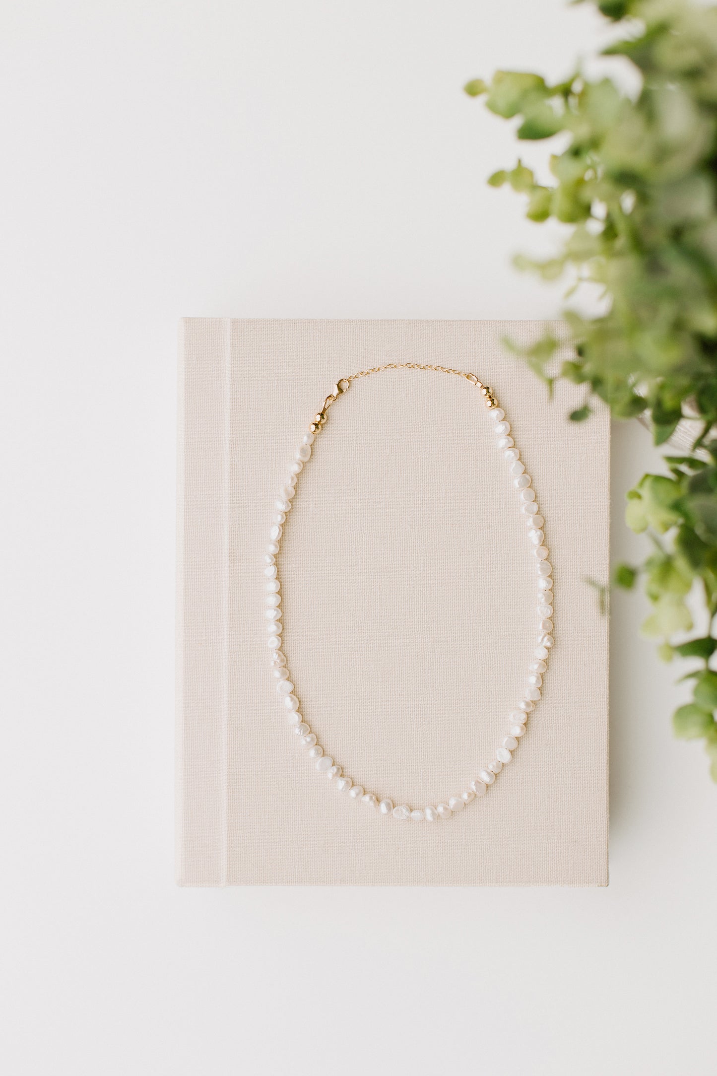 The Cora Natural Pearl Necklace