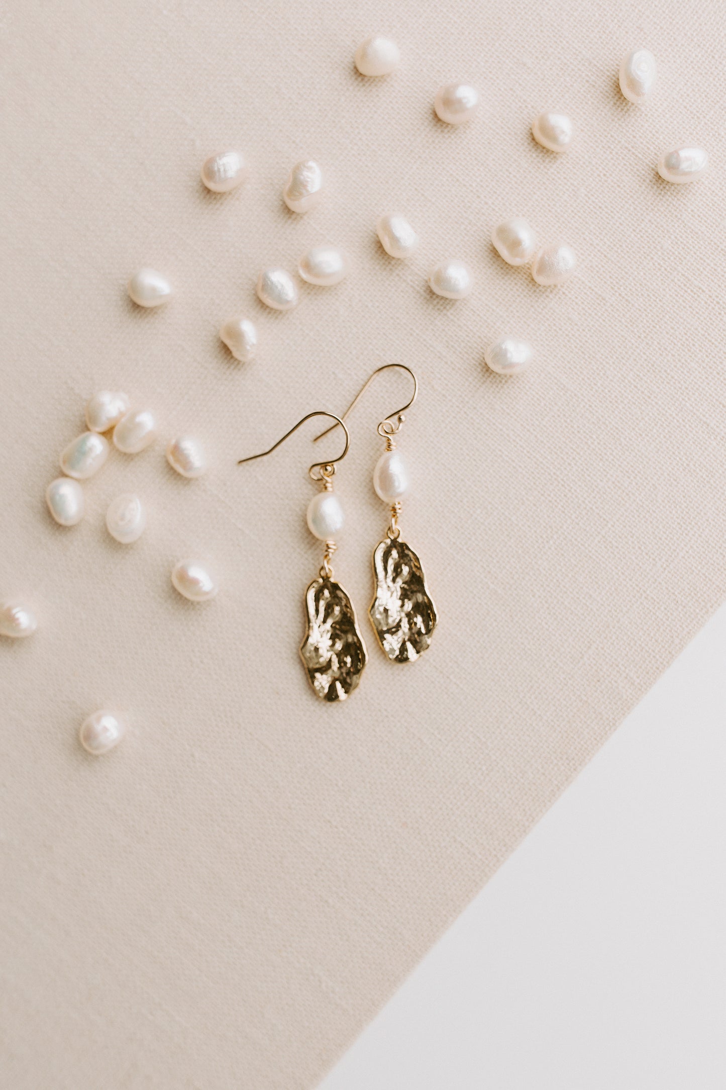 Oyster & Pearl Earrings