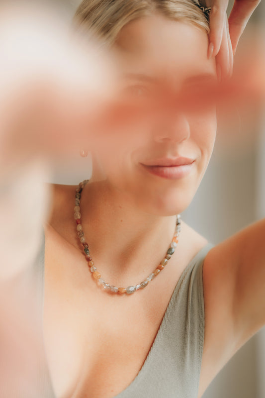 Boho Beaded Necklace