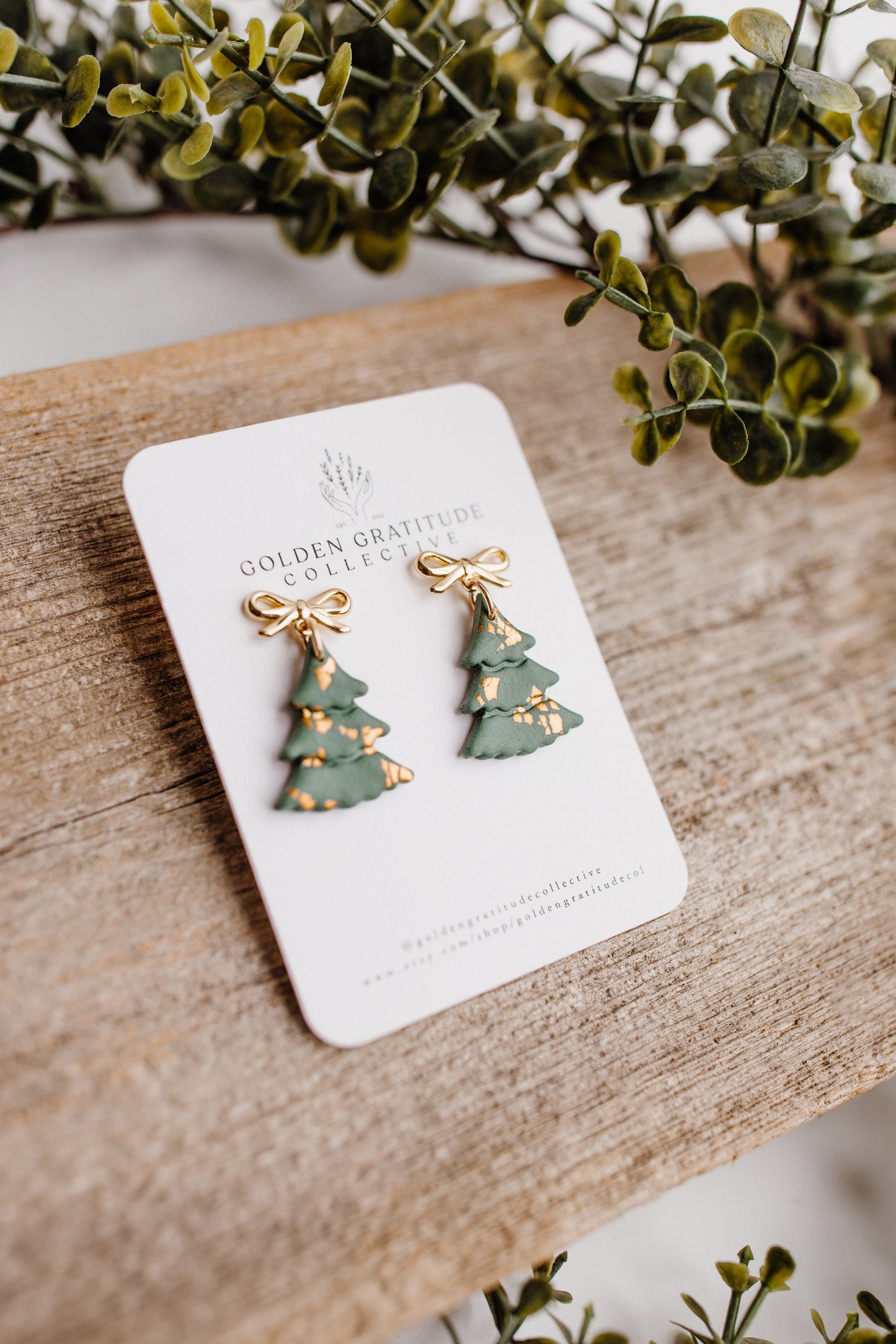 Christmas Tree Earrings