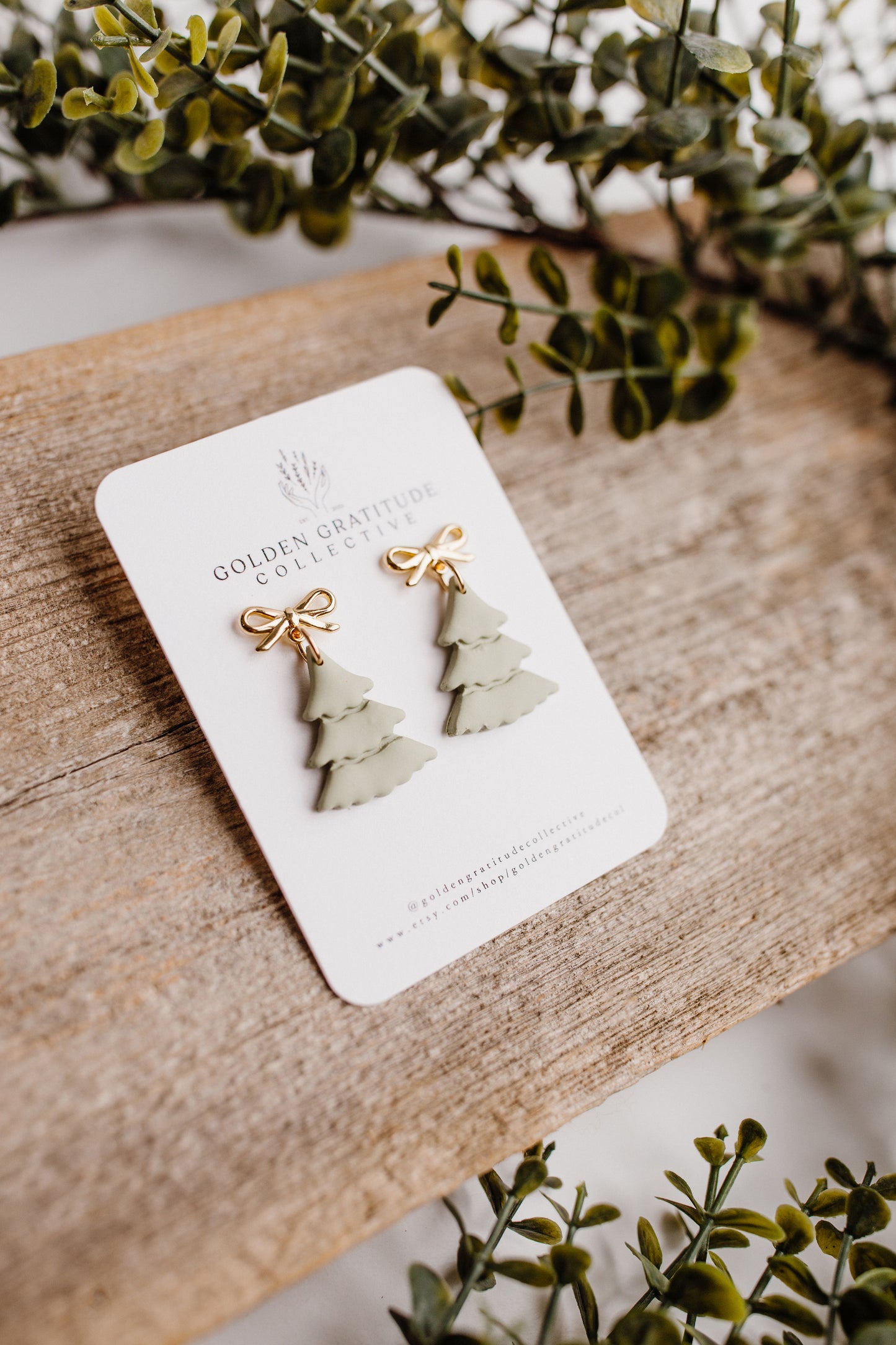 Christmas Tree Earrings