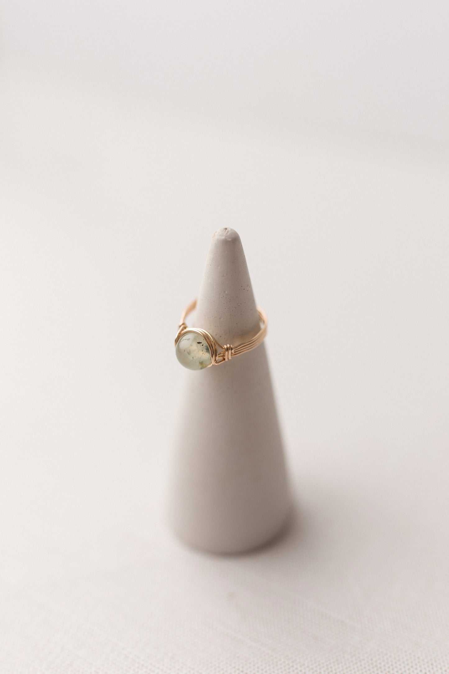 Gold Wrapped Crystal Ring