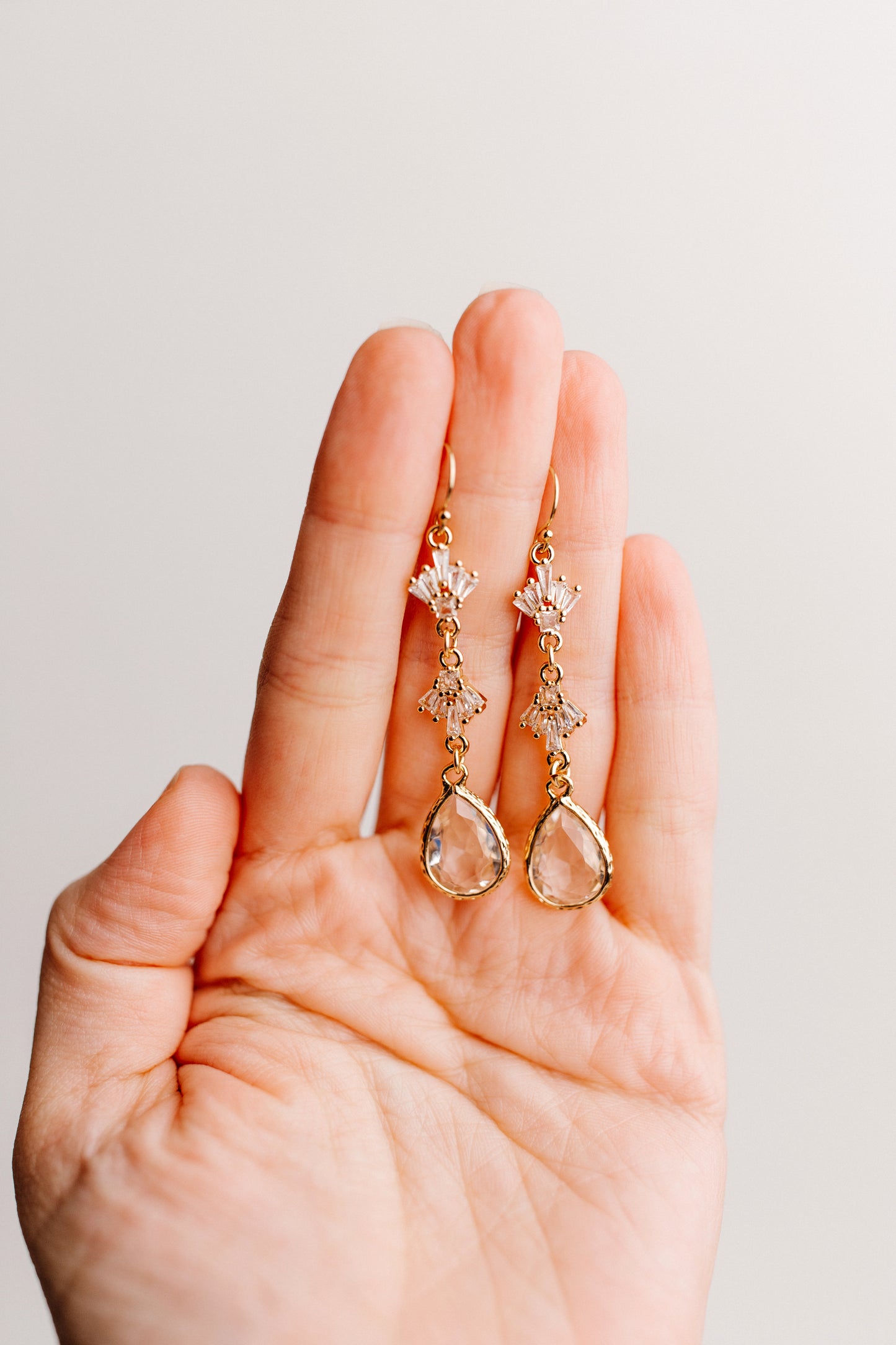 Rainfall Bridal Earrings